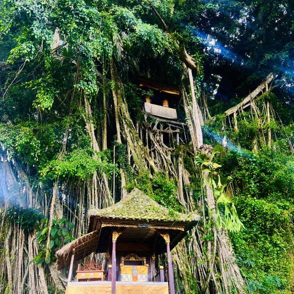 Temples in Ubud
