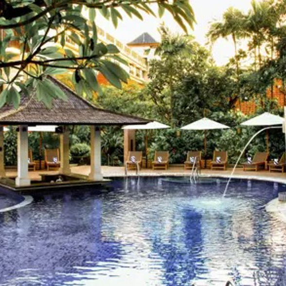 Puri Raja Pool View