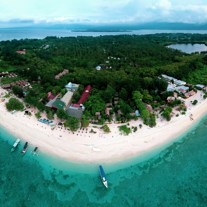 Gili Meno Drone View
