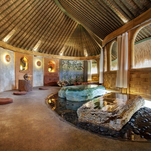 Sacred Stone Chamber in Arya Arkananta Resort & Spa in Ubud