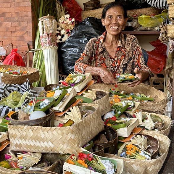 Balinese Local Woman Market