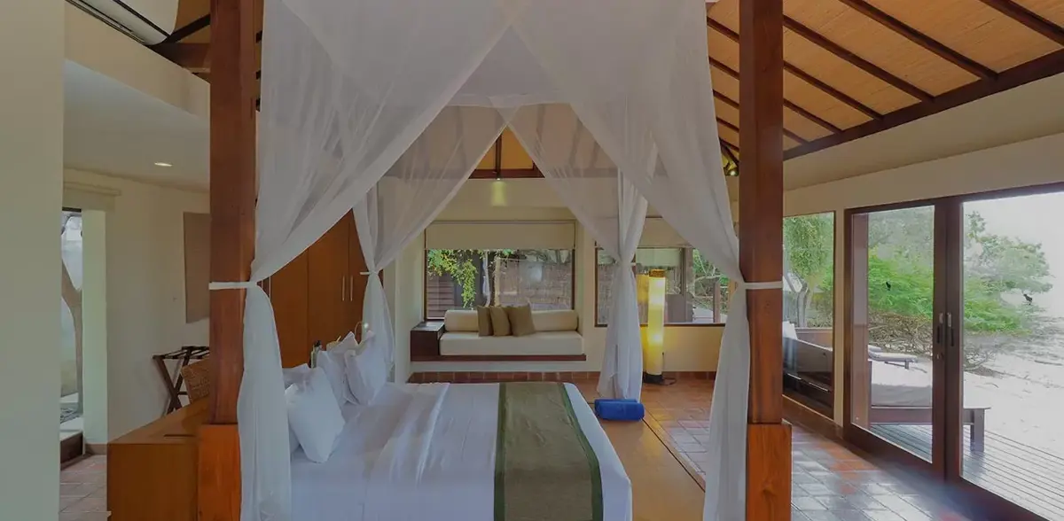 The Menjangan Beach Villa Bedroom