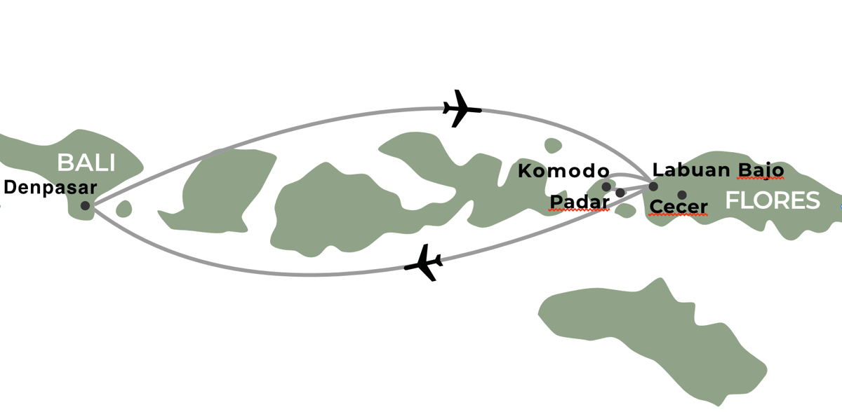 3-Day Komodo & Flores Tour from Bali