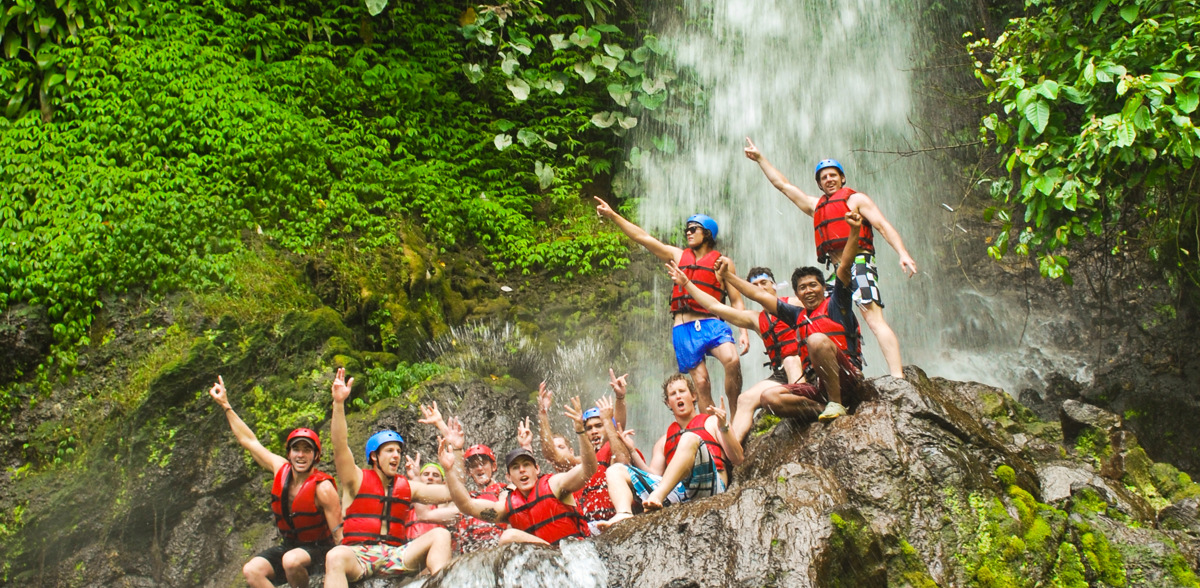 Rafting Bali Waterfall